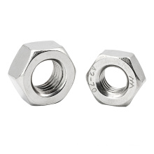 Stainless Steel 201 M4 M5 M6 M8 M10 M12 M16 M18 M20 M24 Hex Hexagon Nut